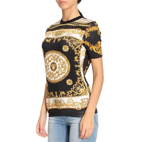 versace shirts women|Versace tops women on sale.